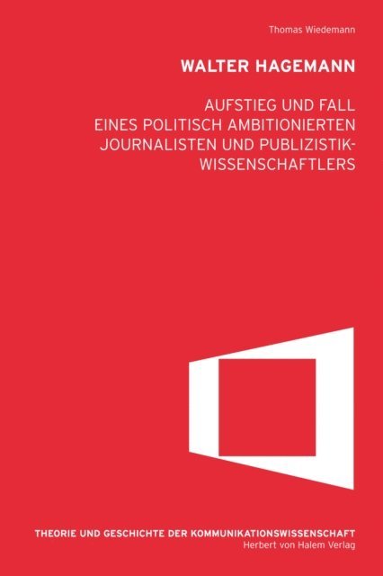 Thomas Wiedemann - Walter Hagemann, E-bok