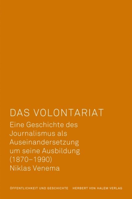 Niklas Venema - Das Volontariat, E-bok