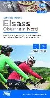 Elsass Oberrhein North cycling map. Tillgänglighet: Lägg i varukorg