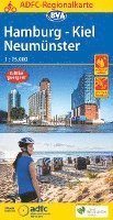 Hamburg / Kiel Neumnster cycling map