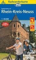 Radwanderkarte BVA Radwandern im Rhein-Kreis Neuss 1:50.000, rei- und wetterfest, GPS-Tracks Download