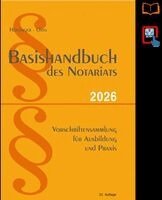 Dirk Otto, Dirk-Ulrich Otto - Basishandbuch des Notariats 2026, Häftad