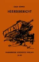 Edlef Köppen - Heeresbericht, Häftad. Tillgänglighet: Lägg i varukorg