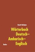 Wrterbuch Deutsch-Amharisch-Englisch