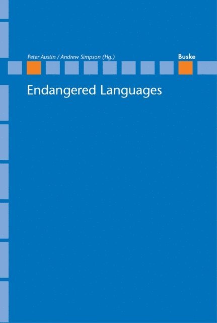 Peter Austin, Andrew Simpson - Endangered Languages, E-bok