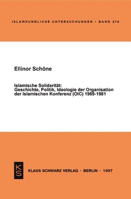 Ellinor Schöne - Islamische Solidarität, Häftad