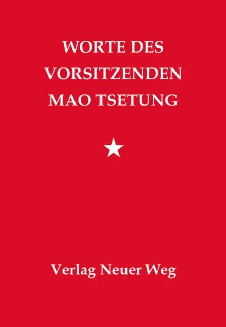 Mao Tsetung - Worte des Vorsitzenden, E-bok. Tillgänglighet: Lägg i varukorg