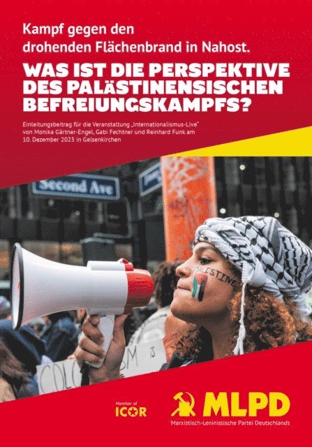 Reinhard Funk, Monika Gartner-Engel, Gabi Fechtner - Was ist die Perspektive des palästinensischen Befreiungskampfs?, E-bok