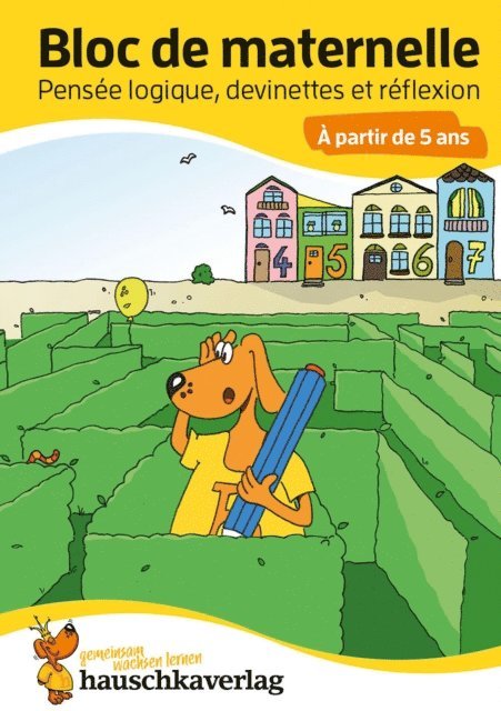 Linda Bayerl - Bloc de maternelle - Pensée logique, devinettes & réflexion À partir de 5 ans, E-bok