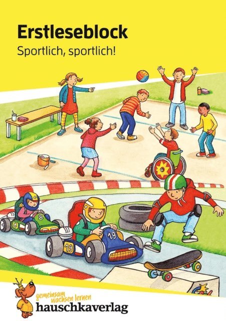 Carola Materna - Lesen lernen 1. Klasse für Jungen und Mädchen - Sportlich, sportlich!, E-bok