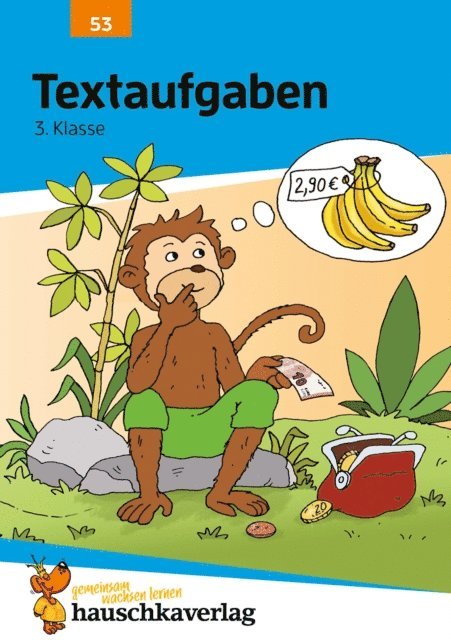 Adolf Hauschka - Mathe 3. Klasse Übungsheft - Textaufgaben, E-bok