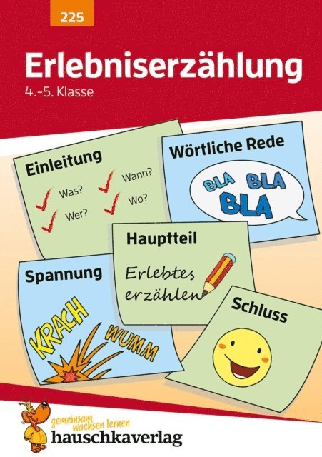 Gerhard Widmann - Deutsch 4./5. Klasse Übungsheft - Erlebniserzählung, E-bok