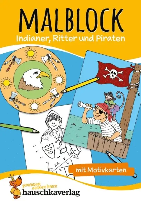 Hauschka Verlag - Malbuch ab 4 Jahre für Junge und Mädchen - Ritter und Piraten, E-bok. Tillgänglighet: Lägg i varukorg