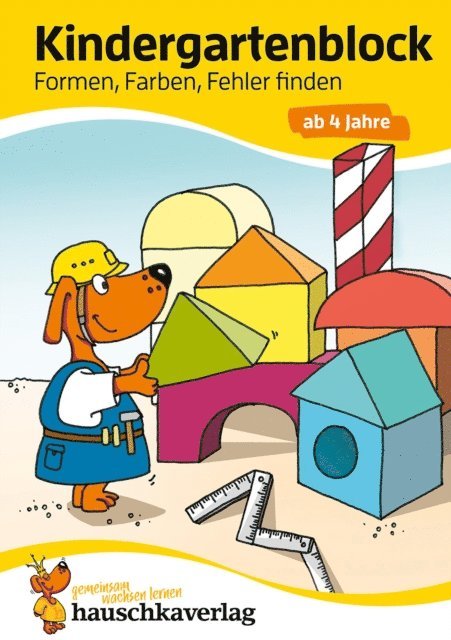 Linda Bayerl - Kindergartenblock ab 4 Jahre - Formen, Farben, Fehler finden, E-bok