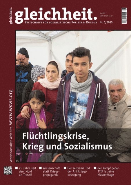 Peter Schwarz - Flüchtlingskrise, Krieg und Sozialismus, E-bok
