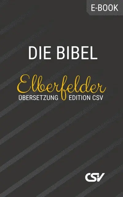 CSV - Die Bibel (Elberfelder Üebersetzung), E-bok. Tillgänglighet: Lägg i varukorg