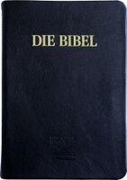 Schlachter 2000 Bibel - Großdruckausgabe (Softcover, schwarz, Goldschnitt), Inbunden
