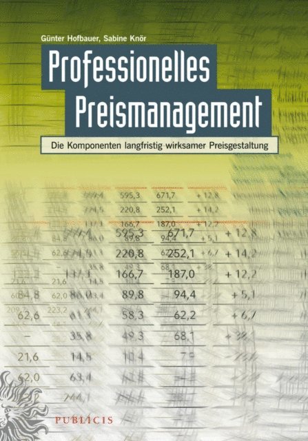 Sabine Kn r, G nter Hofbauer - Professionelles Preismanagement, E-bok