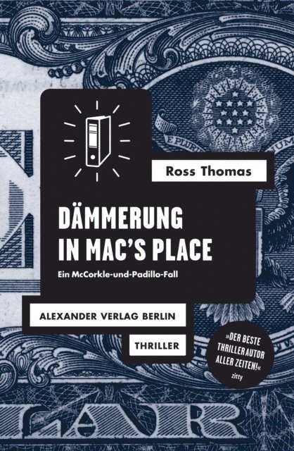 Ross Thomas - Dämmerung in Mac's Place, E-bok