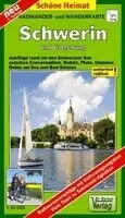 Schwerin und Umgebung Radwander- und Wanderkarte 1 : 50 000