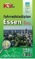 Essen � Fahrradstadtplan, KVplan, Radkarte/Wanderkarte/Stadtplan, 1:20.000 / 1:10.000