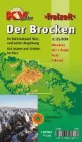 Sascha René Tacken - Brocken im Nationalpark Hochharz, KVplan, Wanderkarte/Radkarte/Wintersport, 1:25.000. Tillgänglighet: Lägg i varukorg