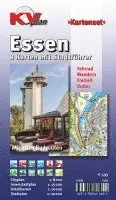 Essen  Kartenset, KVplan, Radkarte/Wanderkarte/Stadtplan, 1:20.000 / 1:15.000 / 1:10.000, Häftad. Tillgänglighet: Lägg i varukorg