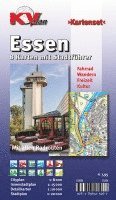 Essen � Kartenset, KVplan, Radkarte/Wanderkarte/Stadtplan, 1:20.000 / 1:15.000 / 1:10.000
