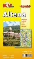 Altena, KVplan, Wanderkarte/Freizeitkarte/Stadtplan, 1:25.000 / 1:15.000