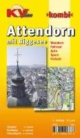 Sascha René Tacken - Attendorn mit Biggesee, KVplan, Wanderkarte/Radkarte/Stadtplan, 1:20.000 / 1:10.000 / 1:5.000. Tillgänglighet: Lägg i varukorg