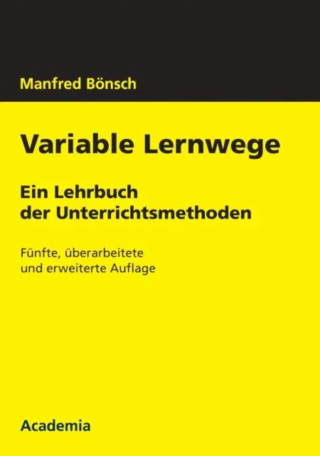 Manfred Bonsch - Variable Lernwege, E-bok. Tillgänglighet: Lägg i varukorg