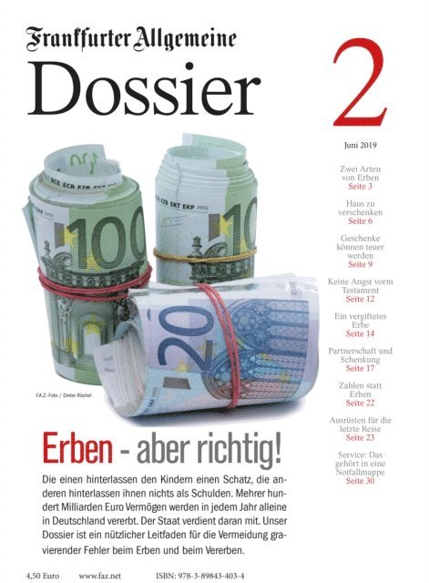 Frankfurter Allgemeine Archiv, Carsten Knop - Erben – aber richtig!, E-bok