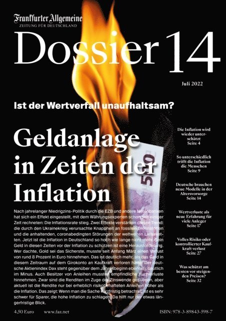 Frankfurter Allgemeine Archiv, Carsten Knop, Gerald Braunberger - Geldanlage in Zeiten der Inflation, E-bok