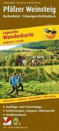 Palatinate Wine Trail, hiking map 1:25,000