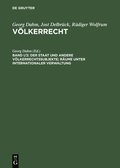 Der Staat Und Andere Vlkerrechtssubjekte; Rume Unter Internationaler Verwaltung