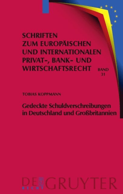 Tobias Koppmann - Gedeckte Schuldverschreibungen in Deutschland und Großbritannien, E-bok