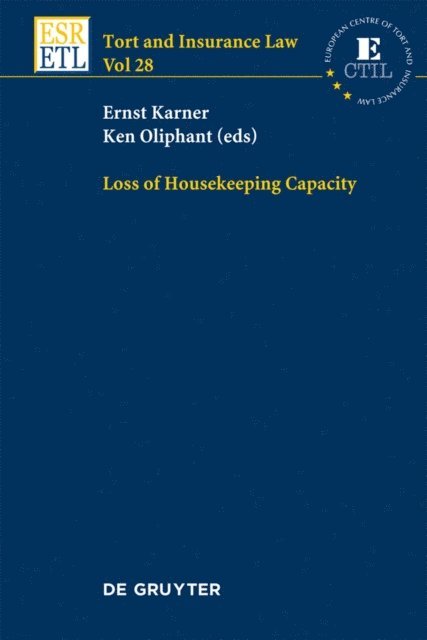 Ken Oliphant, Ernst Karner - Loss of Housekeeping Capacity, E-bok
