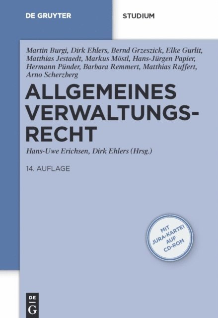 Dirk Ehlers, Hans-Uwe Erichsen - Allgemeines Verwaltungsrecht, E-bok