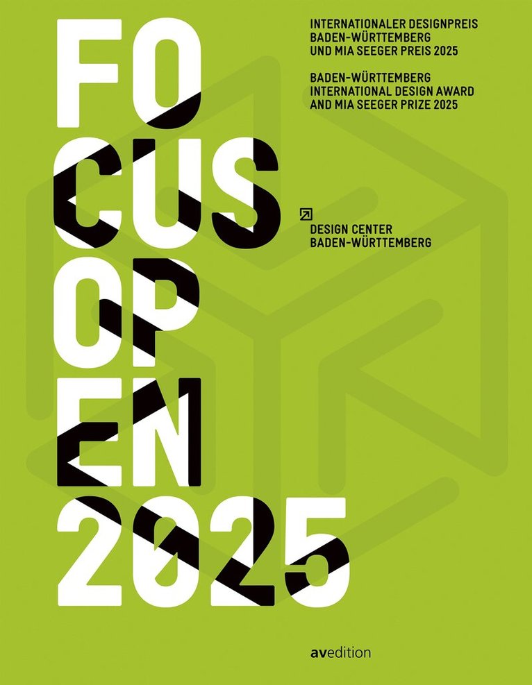 Design Center Baden-Württemberg, Design Center Baden-Wuerttemberg - Focus Open 2025, Häftad