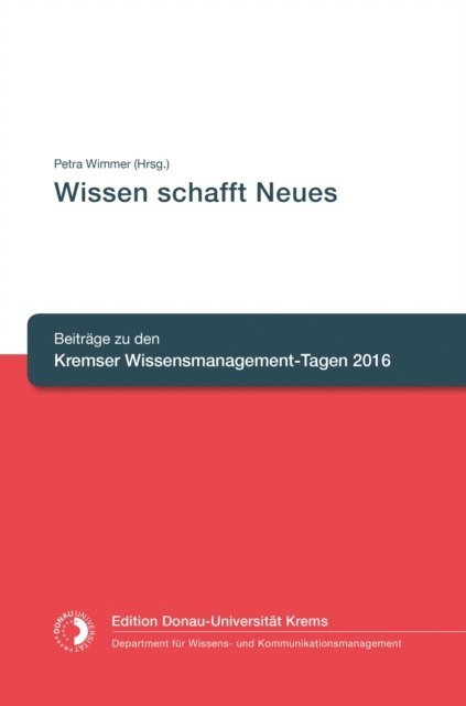 Petra (Hrsg.) Wimmer - Wissen schafft Neues, E-bok