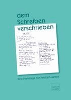 Katalin Jesch, Volker Toth - dem Schreiben verschrieben, Häftad