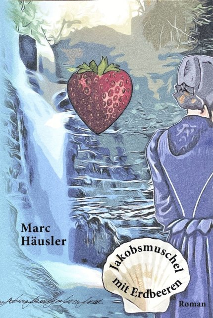 Jakobsmuschel mit Erdbeeren