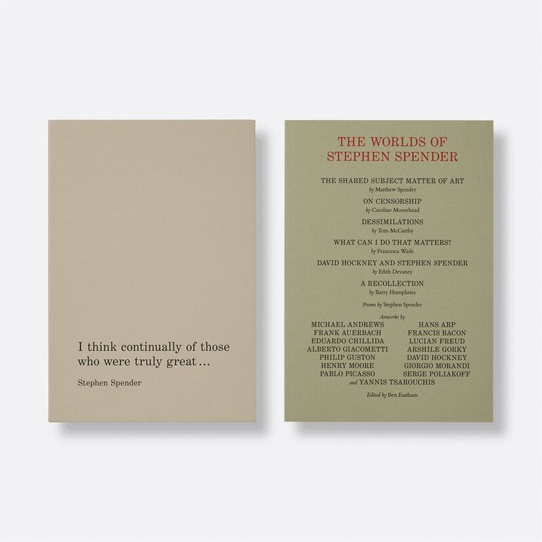 Ben Eastham - Worlds of Stephen Spender, Häftad