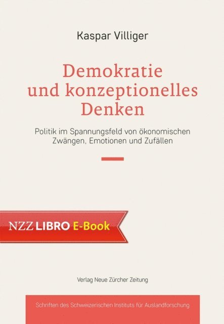 Kaspar Villiger - Demokratie und konzeptionelles Denken, E-bok