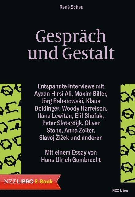 Rene Scheu - Gespräch und Gestalt, E-bok