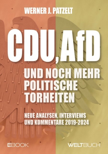 Prof. Dr. Werner J. Patzelt - CDU, AfD und noch mehr politische Torheiten, E-bok