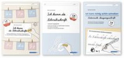 Katrin Langhans, sternchenverlag GmbH - Ich kann die Schreibschrift LA + Übungsheft 1 und 2 - Lateinische Ausgangsschrift - 3 Hefte im Set, Häftad