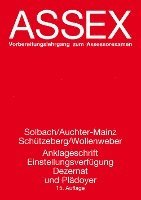 Günter Solbach, Elisabeth Auchter-Mainz, Marc Wollenweber, Jost Schützeberg - Anklageschrift, Einstellungsverfügung, Dezernat und Plädoyer, Häftad