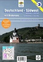 Wassersportkarte Blatt 3 Südwest 1:450 000, Övrigt