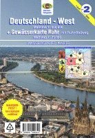 Erhard Jübermann - Wassersport-Wanderkarte 02. Deutschland West, Övrigt